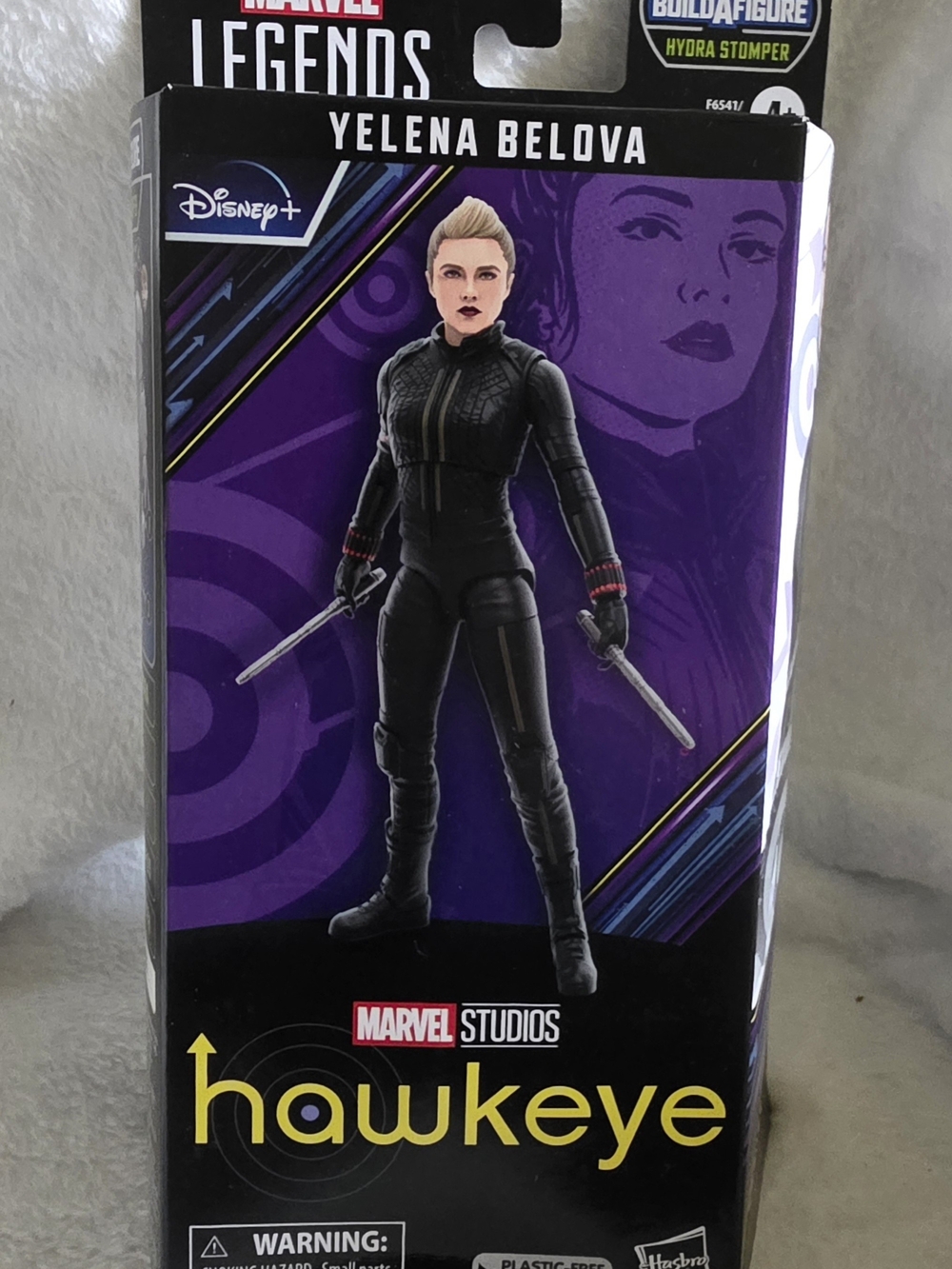 Marvel Legends Yelena Belova Hawkeye Action Figure NIB BAF Hydra Stomper